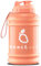 MANGO 2.2L Water Bottle With Straw and Time markings - BPA Free Xl Jug - Extra Large Durable Sports Bottles With Flip Cap - Ideal For Gym and Bodybuilding - Large Sports Reusable Water Bottle (Peach)