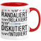 Trendation - Krankenschwester Tasse Geschenk Propofol Spritze Geschenk Krankenschwestern Kaffeetasse Arzt Ärtzin Arzthelferin (Rot)