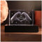 LoveGoals 3D Glas Kristall mit Gravur - Herz aus Zwei Händen mit Text Gute Besserung graviert - Geschenk Geschenke als kleine Aufmunterung zur Krankheit incl. Batt. LED-Sockel