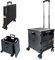 Nastarki Carrito de la Compra Plegable con Ruedas, Multiusos para Botas con asa Telescópica y 4 Ruedas Giratorias Desmontables, Negro