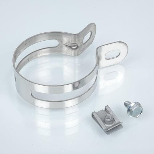 Collier de silencieux de pot d échappement Tecnigas E-Nox Ø60mm compatible avec moto