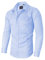 siliteelon Herren Hemd Langarm Stretch Blau Oberhemd Regulr Fit Businesshemd Anzug Hemd Herren für Männe Elasthan Herrenhemd Arbeit Büro Party L