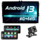 DDKUS Autoradio per VW Volkswagen Golf Polo Caddy Amarok Passat Seat Skoda Touran Tiguan, 9 Car GPS Navigation Radio Stereo Android 13 Octa Core 4GB RAM 64GB ROM Support CarPlay Android Auto