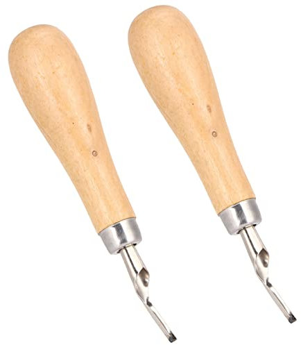 Linoleum Carving Engraving Tool Set Ideal for Rubber Stamp and Soft Wood 5 Different Blades Included