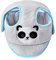 Baby Helm Schutzhelm Säugling Kleinkind Kinder Anti-Kollision Kopfschutzkappe Schutzhut Baumwolle Hut Kopfschutzmütze Verstellbarer Kopfschutz (Panda, grau)