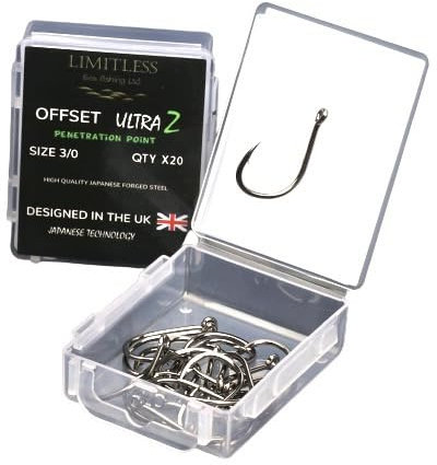 Limitless Offset Ultra XT fishing hook 20pk (4/0)