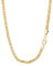 NKlaus 55cm Königskette 925 Silber Gelbgold Vergoldet elegante Halskette Breite: 3,1mm Collier 32,21g schwer 15109