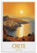 Vintage-Reiseposter Kreta, Griechenland, 20 x 30 cm, Leinwand-Kunst-Poster für Wohnzimmer, Dekoration, Gemälde für Heimdekoration