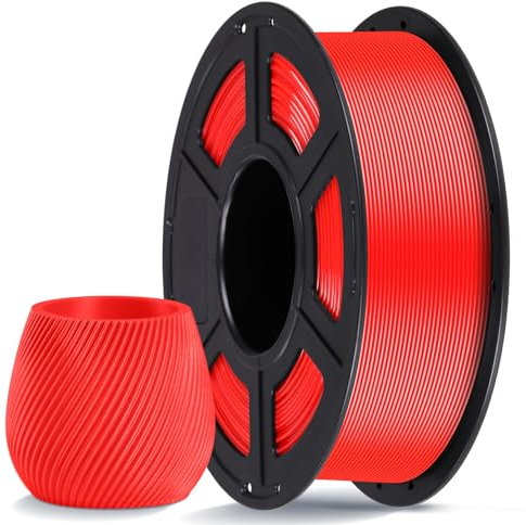 ANYCUBIC PETG Filament, 3D Drucker Filament, 1.75mm Filament PETG Rot 1kg