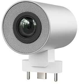 Vibe Smart Camera Smart Whiteboard, 4K Meeting Room Videokamera, 6 Mikrofone, Weites Sichtfeld 142°, KI-gestütztes Tracking & Auto Framing