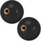 Timebid 2PCS 35MM Joystick Ball Top Handle Rocker | M6 Screw Head Arcade Game Joysticks Easy-Install Replacement DIY Parts Black*2