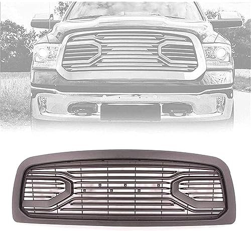 ttttTTTa Auto Front Kühlergrille für Dodge RAM 1500 2009 2010 2011 2012,Kühlergrill Auto-Frontgrill Styling Zubehör