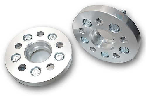 Auto Spurverbreiterungen 2 Stück 20 Mm 5 Lug Spurverbreiterungen Für Volvo Für C30 Für C70 Serie PCD 5 X 108 Nabenbohrung 63,3 Mm M12 X 1,5 Geschmiedet WheelSpacers