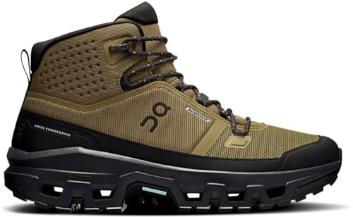 On Cloudrock Mid Waterproof 3MF10161473, Men Trekking Shoes, Brown, 46 EU