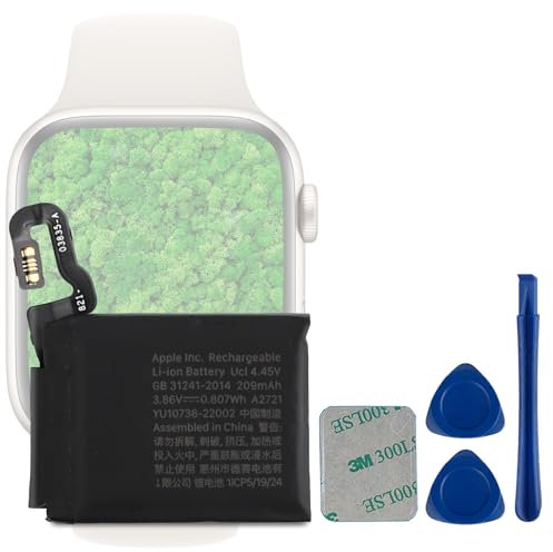 Swark Replacement Battery A2721 Compatible with Apple Watch Series SE 2nd Gen 2022 40 mm GPS Version A2722 with Tool Set
