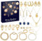 Suoumwa Adventskalender Adventskalender Schmuck Damen mit 24 Überraschungen Damen Schmuckset