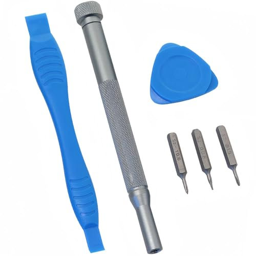 Y000 - Destornillador triwing de 0,6 mm de 1,5 mm PH000 Phillips 0,8 mm P2 Pentalobe compatible con kit de apertura de reparación de iPhone