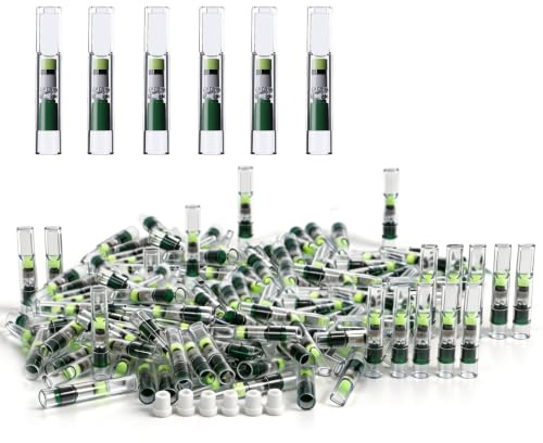 CaLeQi Filtri per Sigarette (100 pezzi) Microporosi Multi-Filtrazione | Riducono le Macchie di Catrame e Tabacco per Sigarette con Ø8 mm, Ø6 mm e Ø5 mm, Dotati di Adattatori per Ø7 mm, Ø6,5 mm