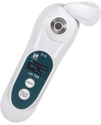 LOHAND 3-in-1 Digital Brix Refractometer with ATC, 0-95% Measurement Range