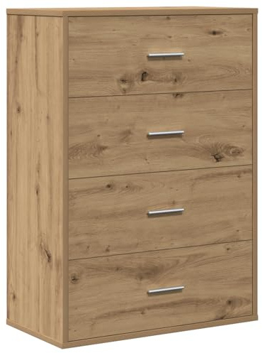 vidaXL Sideboard Artisan-Eiche 60 x 31 x 84 cm Holzwerkstoff