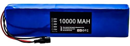24V 10Ah 7S4P Batteria Per E-Bike, Pacco Batteria Per Bici Elettrica, Batteria Di Ricambio Rimovibile, Con BMS E Caricabatterie, Per Motori Di Bici E Scooter Elettrici Da 50W A 350W T+DC