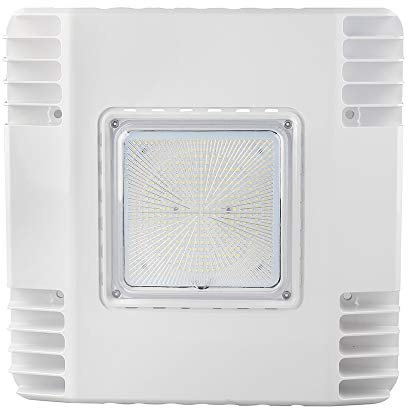 LED Flying Direct 150W LED Canopy Ceiling Light Ultra Efficient Recessed Surface Mount Canopy Light or Direct Mount Parking Garage Gas Station Light 19500lm 5700k UL DLC Approved (150w 5700K-4G)