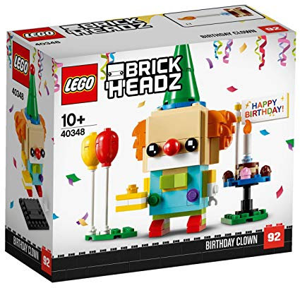 Lego - 40348 - Brickheadz - Clown d'anniversaire / Birthday Clown
