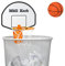 KrockaZone. Mini Basketballkorb für den Mülleimer Papierkorb mit kleinem Ball - Spaß fürs Zimmer, Tür, Büro, Zuhause, Kinder, Sport, Spielzeug