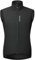 WOSAWE Fahrradweste Herren Damen Reflektierend Atmungsaktiv Laufweste ärmellos Windweste Jacke (Neues Schwarz, L)