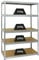 PROREGAL Schwerlastregal Big Elephant Verzinkt 180x120x60cm Fachlast 250kg Kellerregal, Steckregal, Garagenregal, Lagerregal
