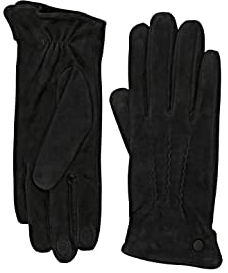 ESPRIT Damen 112EA1R318 Handschuh für besondere Anlässe, 001/BLACK, 8