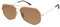 Prive' revaux Unisex The Cuervo/s Sunglasses, J5G/SP Gold, 7 1/4