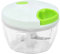 Manual Food Processor Vegetable Chopper, Compact Powerful Hand Pull Chopper Blender to Chop Onion Portable Hand Pull String Garlic Mincer Onion Cutter for Veggies, Ginger, Fruits, Nuts,White