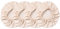 4-Pack Organic Food Bowl Covers - Unbleached Reusable 100% Cotton Stretchy Cloth Covers - Perfect Fit for Small to Medium Bowls (5.5-8)