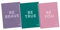 Miquelrius - Pack of 3 A4 Be Eco Notebooks 5 x 5mm Grid 80 Sheets of 90gsm 1 Colour Strip Micro Perforated Spiral Hardback Cover Size 210 x 297 mm and 4 Holes for 4 Rings