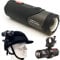 Recall Rider Camera For Motorcycle Cyclists Bicycle Cycle Horse Riding Equestrian Helmet Camera Handlebar Hat Mount HD 4K Cam 64GB Waterproof Dashcam