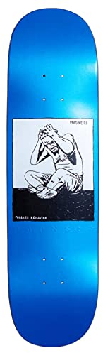Madness Skateboard Deck Stressed Popsicle Blau/Weiß 21,3 cm