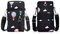 LTLSZRN Borsa a Tracolla da Donna in Nylon, Mini Portafogli con Porta Cellulare, Fascia da Braccio con Porta Cuffie, Messenger (Palloncino)