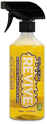 Rehook Bio Drivetrain Degreaser 500ml | Plant-Based, Biodegradable, Effective Bicycle Chain Cleaning Spray | Safe on All Surfaces, Suitable for All Bikes