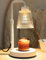 Kerzenwärmer Lampe, Einstellbare Höhe Kerzenwärmer Timer Dimmbar Home Decor Wax Melts Warmer für Glaskerzen mit 2 Glühbirnen