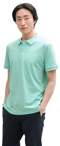 Tom Tailor Herren 1046739 Poloshirt, 37105 - Bright Mint Green, XL EU