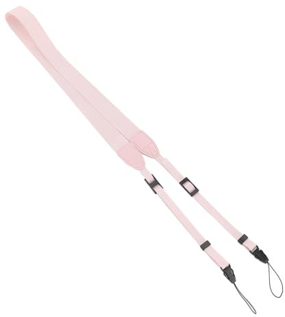 Camera Strap for Mini 12, Adjustable Neck Shoulder Strap for Link 3 Printer, EVO Instant Camera, All DSLR Cameras, Great for Men Women Photographers (Light Pink)