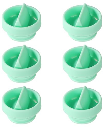 6 Stück Entenschnabelventil für Milchpumpen, Kompatibel mit Elvie Stride Silikon BPA-frei Stillventil Kein Original Milchpumpenteile