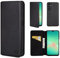 32nd Classic Series 2.0 - Real Leather Book Wallet Flip Case Cover For Samsung Galaxy A26 5G, With RFID Blocking Card Slot, Magnetic Closure and Built In Stand - Black