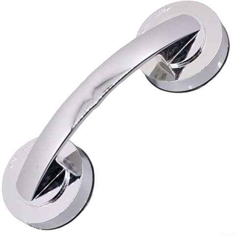 Strong Suction Handle for Easy Access to For Cabinets and Refrigerators (Silver)