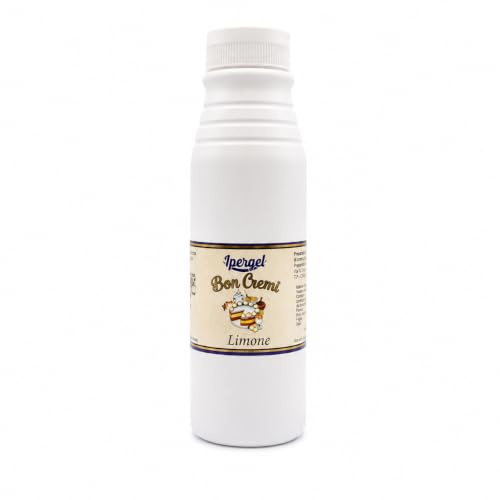 IPERGEL Boncremì Limone – Pasta Concentrata Per Aromatizzare Gusto Limone da 200 g - Concentrato per Dolci – Aromatizzante per Pasticceria, Gelati, Torte e Creme