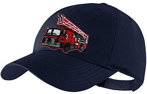 Blackshirt Company Feuerwehr Schildmütze Kinder Base Cap Feuerwehrauto Farbe Dunkelblau