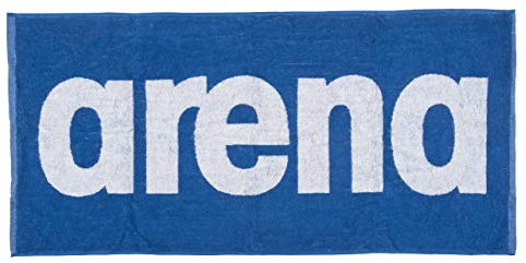 Arena Handtuch Baumwoll Handtuch Gym Soft, Royalwhite, 100x50cm, 001994