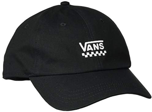 Vans Damen Court Side Hat Baseball Cap, Schwarz (Black Checker J0Z), One Size (Herstellergröße: OS)