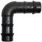 RIEGOPRO Codo Goteo Negro 16mm Bolsa de 10 Unidades para Riego por Goteo y jardinería